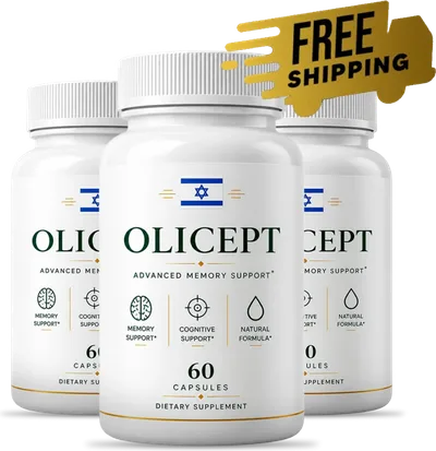 Three Olicept bottles