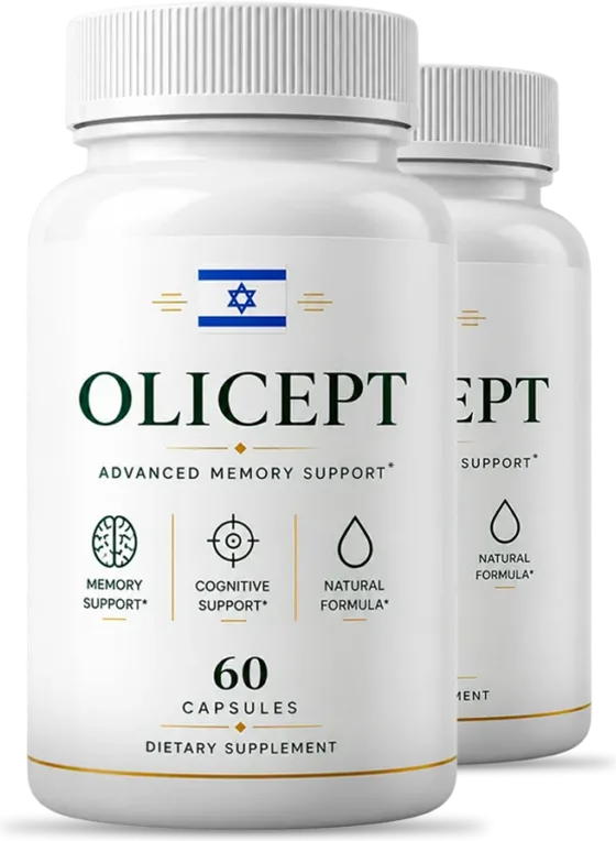 Two Olicept bottles, Advanced Memory Support, 60 capsules each